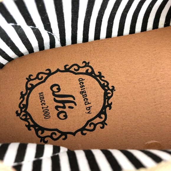 Ollio Womens Espadrille Flats Canvas Slip On Beige Size 7 - Picture 5 of 6